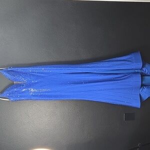 Sherri Hill Vibrant Blue Gown